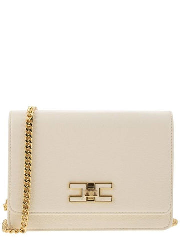 Small shoulder strap with logo plaque - ELISABETTA FRANCHI - BALAAN 1