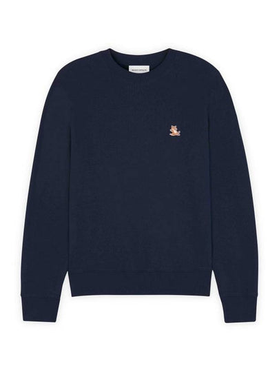 Chillax Patch Regular Sweatshirt Ink Blue - MAISON KITSUNE - BALAAN 2