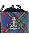 Daisy Drawstring Bucket Bag McCandy Tartan - VIVIENNE WESTWOOD - BALAAN 7