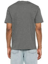 Fox Head Patch Classic Short Sleeve T-Shirt Grey Melange - MAISON KITSUNE - BALAAN 4