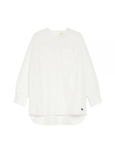 Emanuel Cotton Blouse White - MAX MARA - BALAAN 2