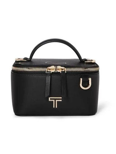 November 27 VOYAGEUR Rex Mini Train Case Cosmetic Bag Black Light Gold 152458A505 - TUMI - BALAAN 1