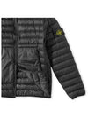 Bio Ripstop Nylon Down Padding Black - STONE ISLAND - BALAAN 4