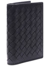 Intrecciato Card Wallet Black - BOTTEGA VENETA - BALAAN 4