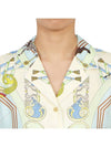 Silk Shirt Blue - TORY BURCH - BALAAN 7