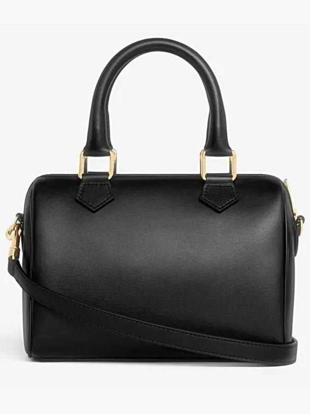 Boston Small Smooth Calfskin Tote Bag Black - CELINE - BALAAN 4