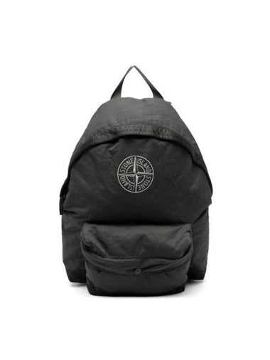 24Ss Kids Stone Island Backpack 801690769 V0063 Grey - STONE ISLAND - BALAAN 1