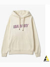 Miley Logo Cotton Hoodie Ivory - ISABEL MARANT - BALAAN 2