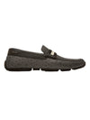 Pierce T Driving Shoes Charcoal - BALLY - BALAAN 1