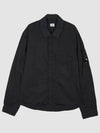 Chrome-R Lens Over Long Sleeve Shirt Black - CP COMPANY - BALAAN 2