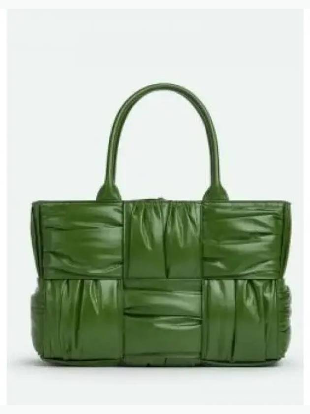 Arco Intrecciato Small Tote Bag Avocado - BOTTEGA VENETA - BALAAN 2