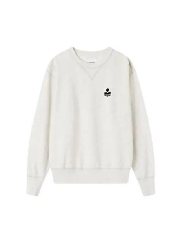 Men's Mike Logo Sweatshirt Ecru - ISABEL MARANT - BALAAN 2