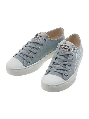 ORB Logo Low Top Sneakers Grey - VIVIENNE WESTWOOD - BALAAN 1