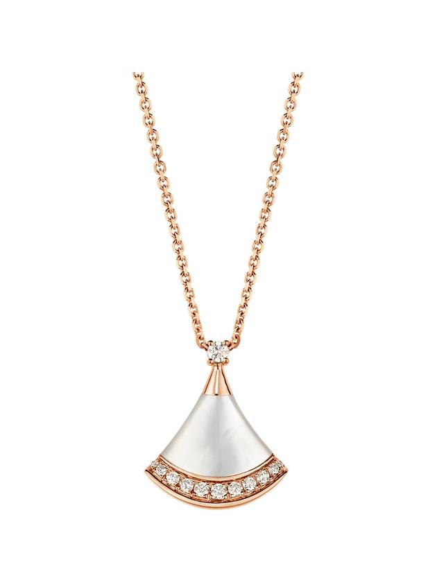 Divas Dream Diamond Necklace Rose Gold - BVLGARI - BALAAN 2