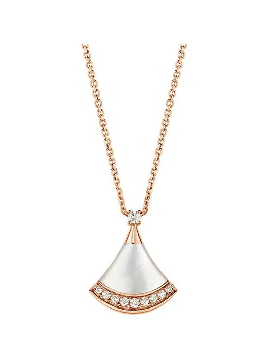 Divas Dream Diamond Necklace Rose Gold - BVLGARI - BALAAN 2