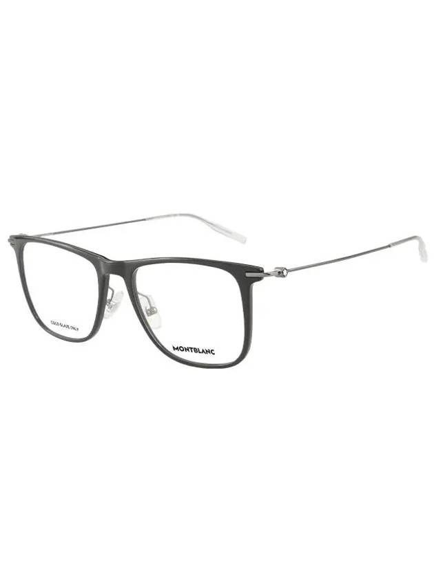 Glasses Frame MB0206O 001 Square Men Women - MONTBLANC - BALAAN 1