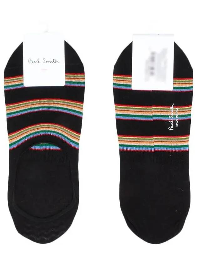 Signature Striped Socks Black - PAUL SMITH - BALAAN 5