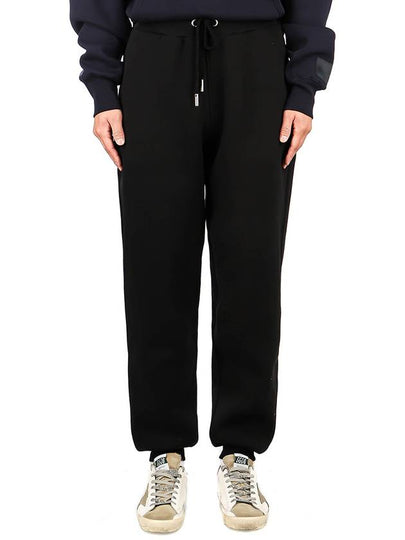 Logo Patch Jogger Track Pants Black - AMI - BALAAN 2