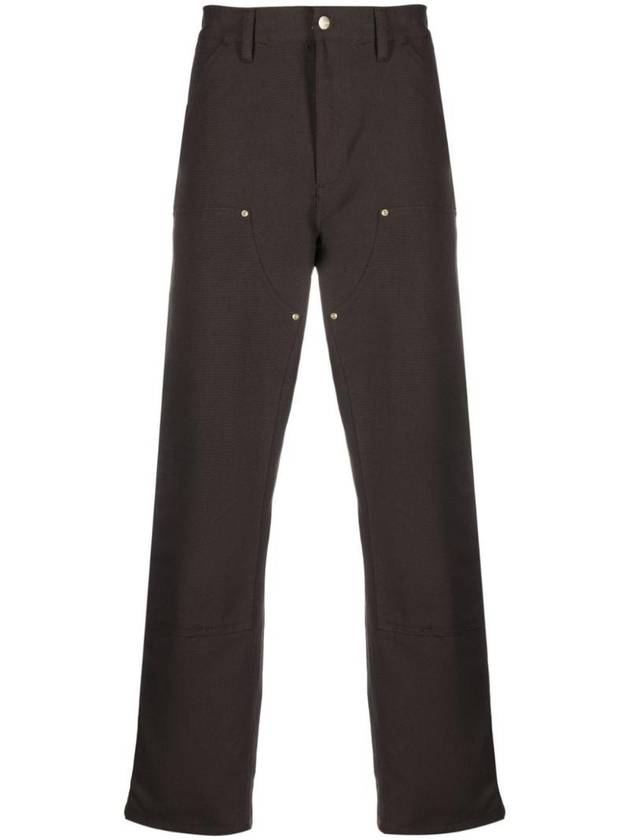 Dearborn Canvas Double Knee Straight Pants Brown - CARHARTT WIP - BALAAN 1