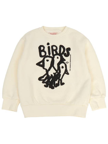 Kids brushed sweatshirt F24022 221 FT - THE ANIMALS OBSERVATORY - BALAAN 1