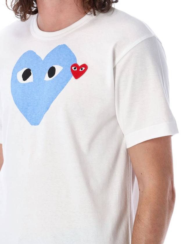 Big heart print t-shirt - COMME DES GARCONS PLAY - BALAAN 3