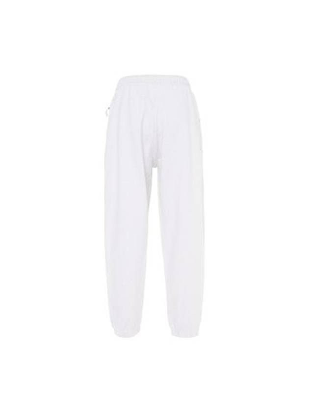 Solo Swoosh Fleece Track Pants White - NIKE - BALAAN 3