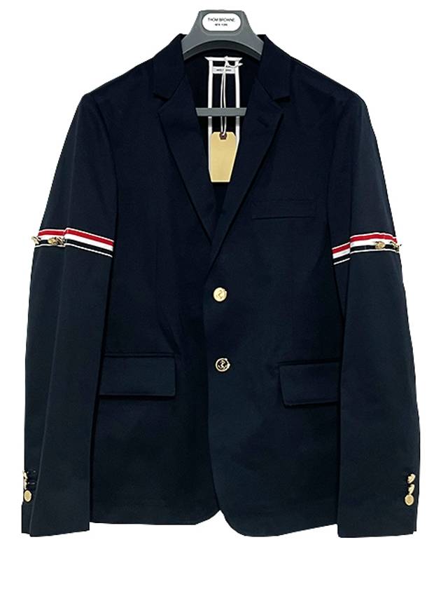 Armband Unconstructed Classic Jacket Navy - THOM BROWNE - BALAAN 3