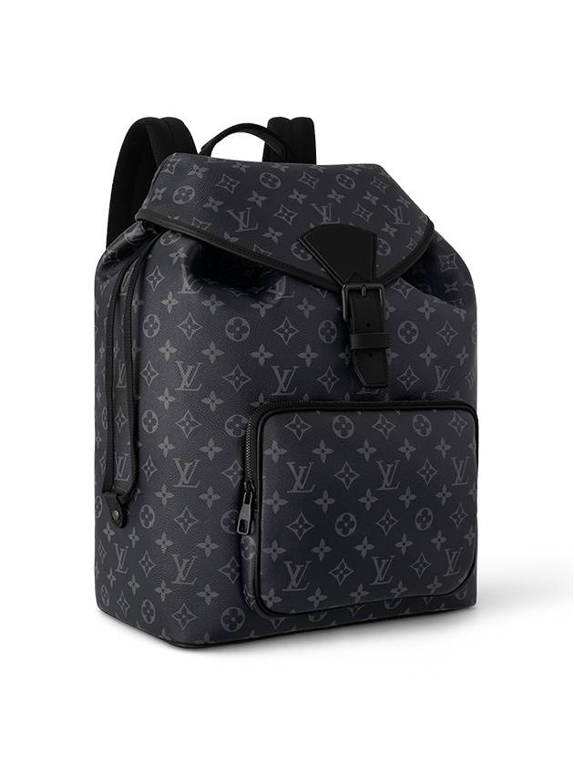 Montsouris Backpack Black - LOUIS VUITTON - BALAAN 3