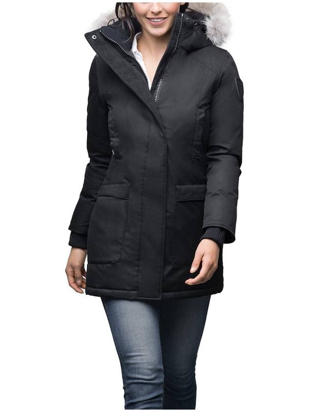 Carla Classic Down Parka Black - NOBIS - BALAAN 6