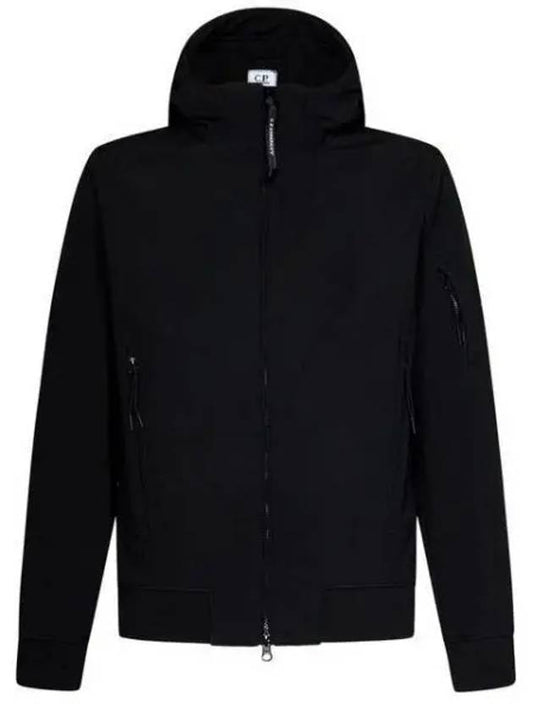 Shell-R Hooded Jacket Black - CP COMPANY - BALAAN 2