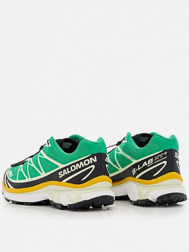 XT 6 Low Top Sneakers Bright Green - SALOMON - BALAAN 4