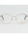 Glasses frame BY5046H 028 round glasses men women gold frame - BALLY - BALAAN 3