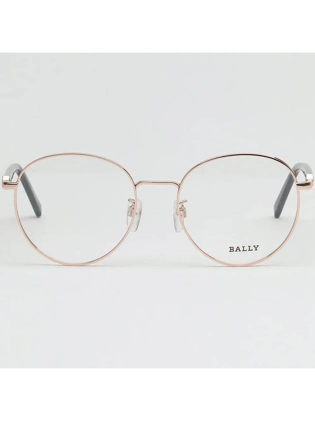 Glasses frame BY5046H 028 round glasses men women gold frame - BALLY - BALAAN 3