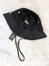 Contrast Topstitching Boonie Hat Black - STUSSY - BALAAN 8