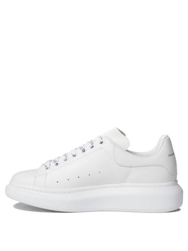 Leather Low Top Sneakers White - ALEXANDER MCQUEEN - BALAAN 4