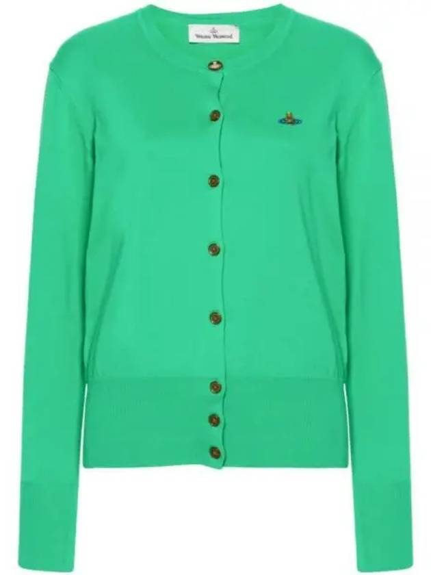 Bea Knit Cardigan Green - VIVIENNE WESTWOOD - BALAAN 2