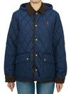 Kids quilted half jacket 323943455002 NAVY Adult wearable - POLO RALPH LAUREN - BALAAN 1