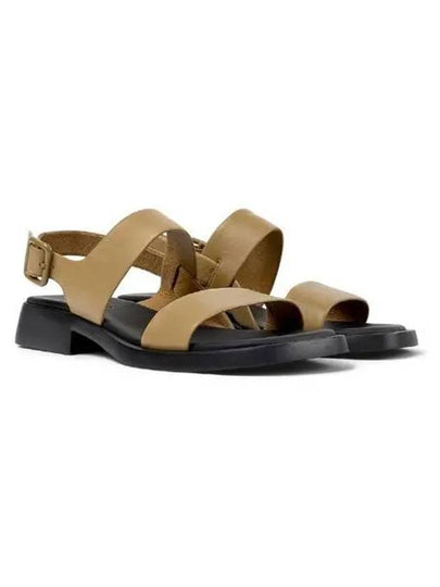 Dana Calfskin Sandals Brown - CAMPER - BALAAN 2