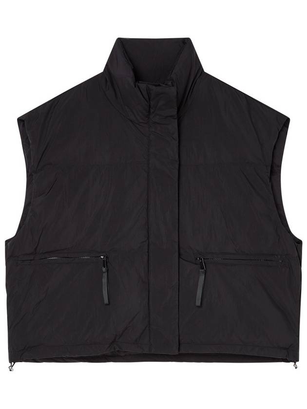 Semi overfit string down vest Black - THE GREEN LAB - BALAAN 6