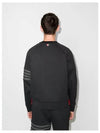 4 Bar Stripe Sweatshirt Dark Grey - THOM BROWNE - BALAAN 3