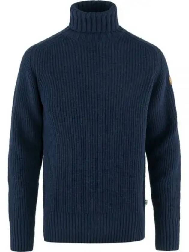 Men s Ovik Roller Neck Sweater 87072555 M - FJALL RAVEN - BALAAN 2