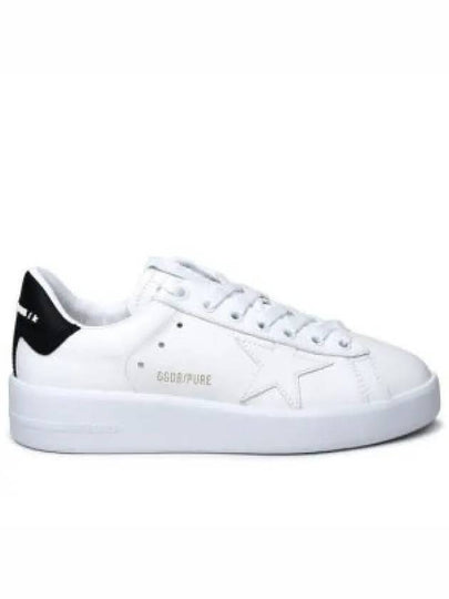 Women's Black Tab Purestar Low Top Sneakers White - GOLDEN GOOSE - BALAAN 2