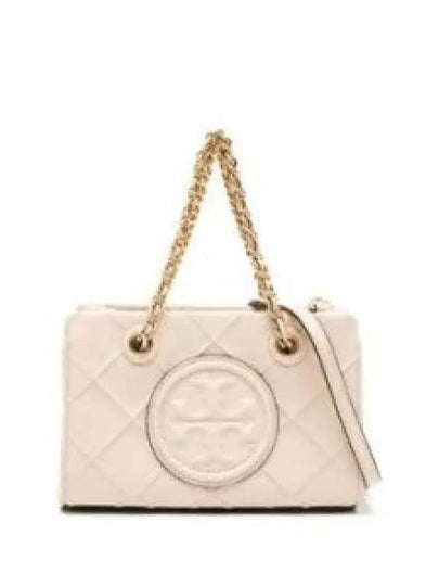 Mini Fleming Soft Chain Tote Bag Ivory - TORY BURCH - BALAAN 2