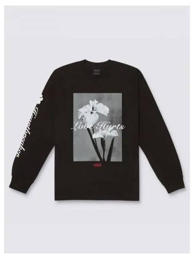 Official Broken Or Kid Long Sleeve T Shirt VN000G4HBLK1 - VANS - BALAAN 1