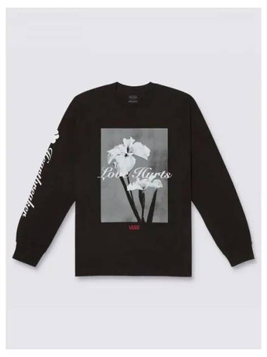 Official Broken Or Kid Long Sleeve T Shirt VN000G4HBLK1 - VANS - BALAAN 1