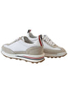 Thom Women Browne Nylon Tech Runner Low Top Sneakers Grey White - THOM BROWNE - BALAAN 4