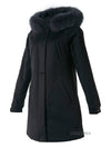 Cashmere Storm System Icery Long Parka Black - LORO PIANA - BALAAN 3