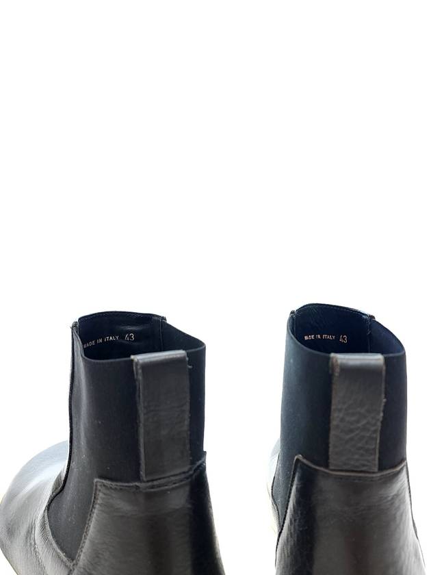 Men's MASTODON ELASTIC Chelsea Boots Black RU18F1865 LCW - RICK OWENS - BALAAN 6