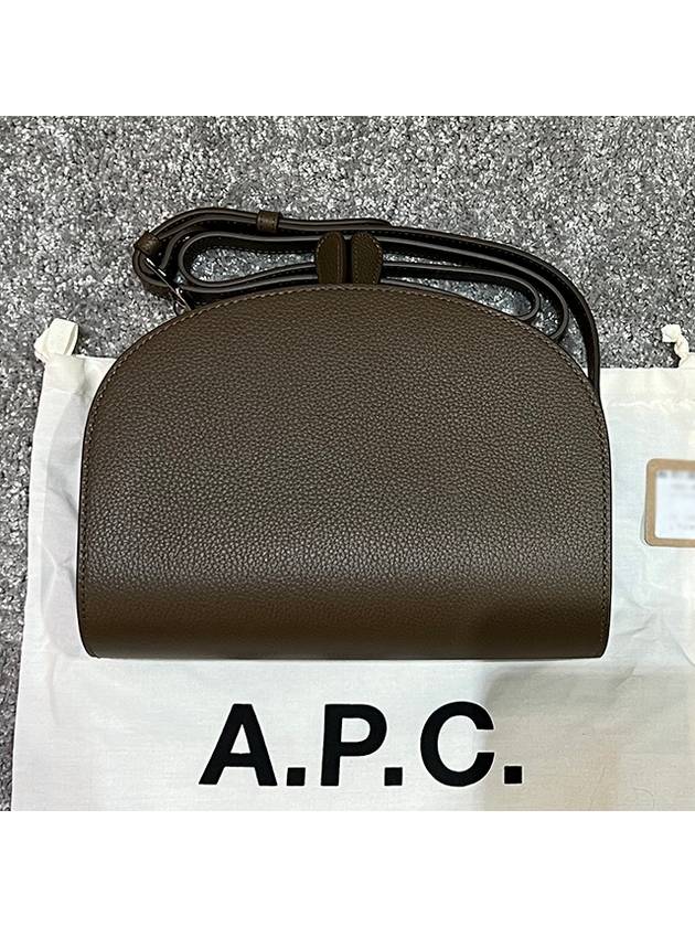 Demi Lune Small Cross Bag  Taupe - A.P.C. - BALAAN 4