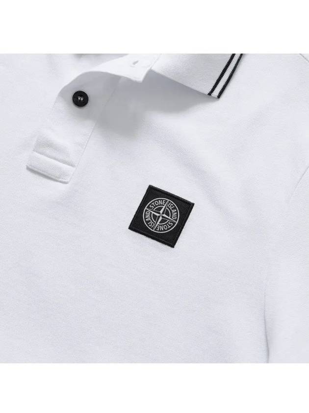 2SC18 A1001 80152SC18 Mini Waffen Logo Patch Polo Men s Short Sleeve T Shirt - STONE ISLAND - BALAAN 3